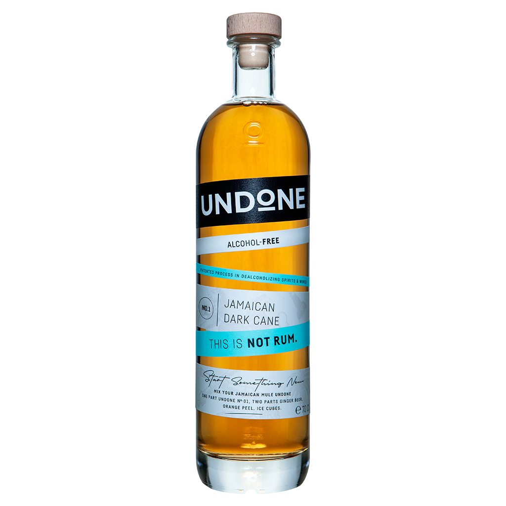 UNDONE No1 Jamaican Dark Cane Is Not Rum 0%