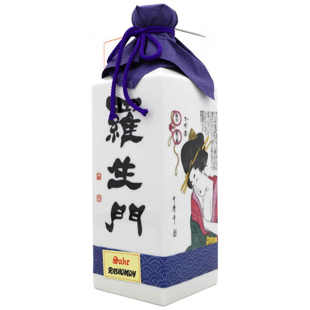 Rashomon Sake en Cerámica Caja 3 Botellas 1 L - Japón